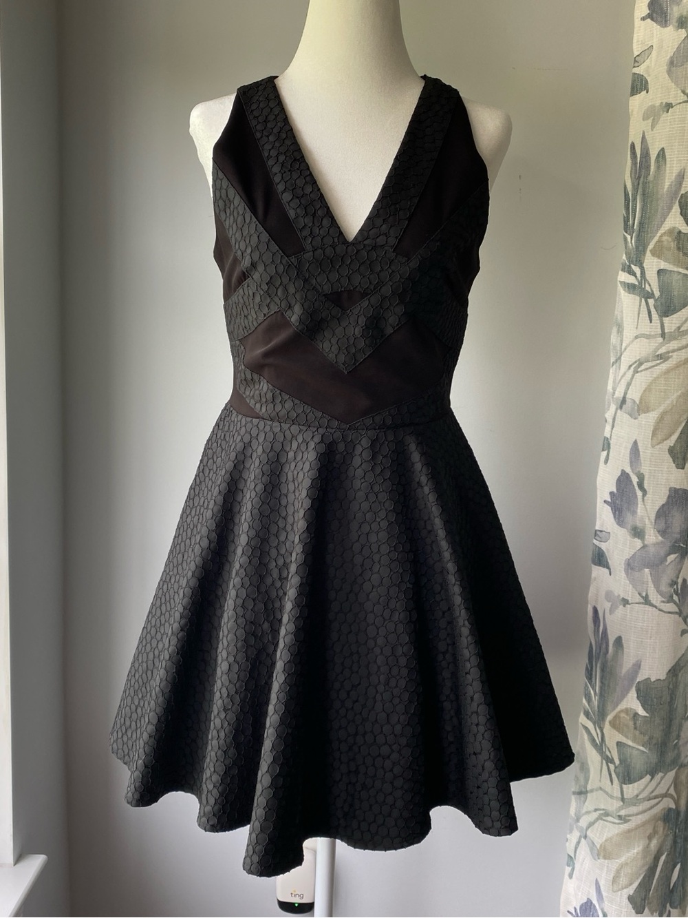 Keepsake The Label Black Fit & Flare Fairy Goth Dress Medium